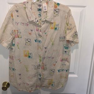 JMS BUTTON FRONT TOP SIZE 18W/20W